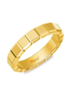 Chopard 18K Yellow Gold Ice Cube Ring