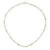 Gravity Tri-Tone Chain Necklace -Fashion Jewelry & Accessories 0400014519232 GOLD