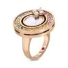 Love In Verona 18K Rose Gold & Multi-Stone Ring -Fashion Jewelry & Accessories 0400014549640 ROSEGOLD