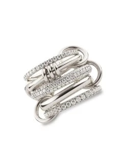 Galaxy Venus 18K White Gold & Diamonds Ring