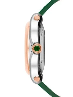 Chopard Happy Sport Stainless Steel, 18K Rose Gold, Diamond & Alligator Leather Strap Watch 11 Chopard Happy Sport Stainless Steel, 18K Rose Gold, Diamond & Alligator Leather Strap Watch -Fashion Jewelry & Accessories 0400014561024 A4