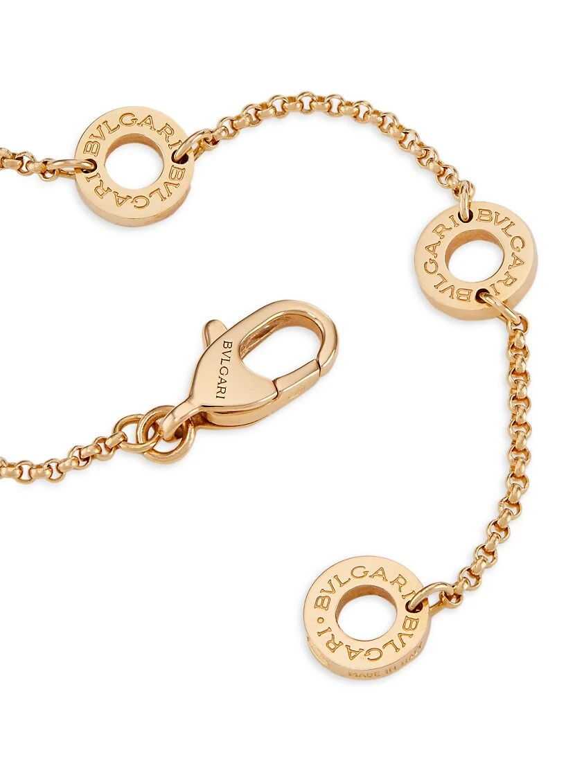 Bvlgari B.zero1 18K Rose Gold & Ceramic Pendant Necklace 5 Bvlgari B.zero1 18K Rose Gold & Ceramic Pendant Necklace - Image 3
