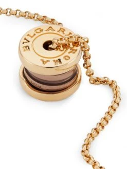 Bvlgari B.zero1 18K Rose Gold & Ceramic Pendant Necklace 9 Bvlgari B.zero1 18K Rose Gold & Ceramic Pendant Necklace -Fashion Jewelry & Accessories 0400014582331 ROSEGOLD A3