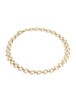 Jaipur 18K Yellow Gold Chain Necklace