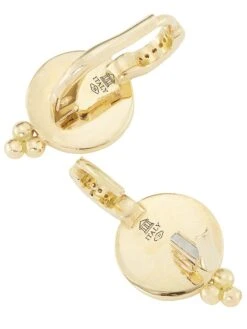 Sole 18K Yellow Gold & Diamond Drop Earrings 8 Sole 18K Yellow Gold & Diamond Drop Earrings -Fashion Jewelry & Accessories 0400014620966 YELLOWGOLD A2