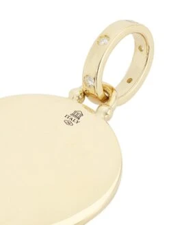 Sole 18K Yellow Gold & Diamond Pendant -Fashion Jewelry & Accessories 0400014620987 YELLOWGOLD A2