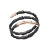 Calla 18K Rose Gold & Titanium Wrap Bracelet 1 Calla 18K Rose Gold & Titanium Wrap Bracelet -Fashion Jewelry & Accessories 0400014666426