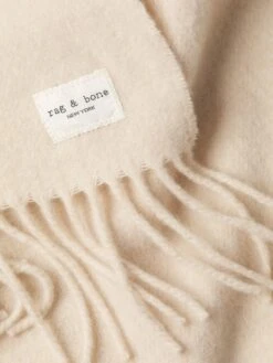 Rag & Bone Addison Recycled Wool Scarf -Fashion Jewelry & Accessories 0400014738436 OATMEAL A6