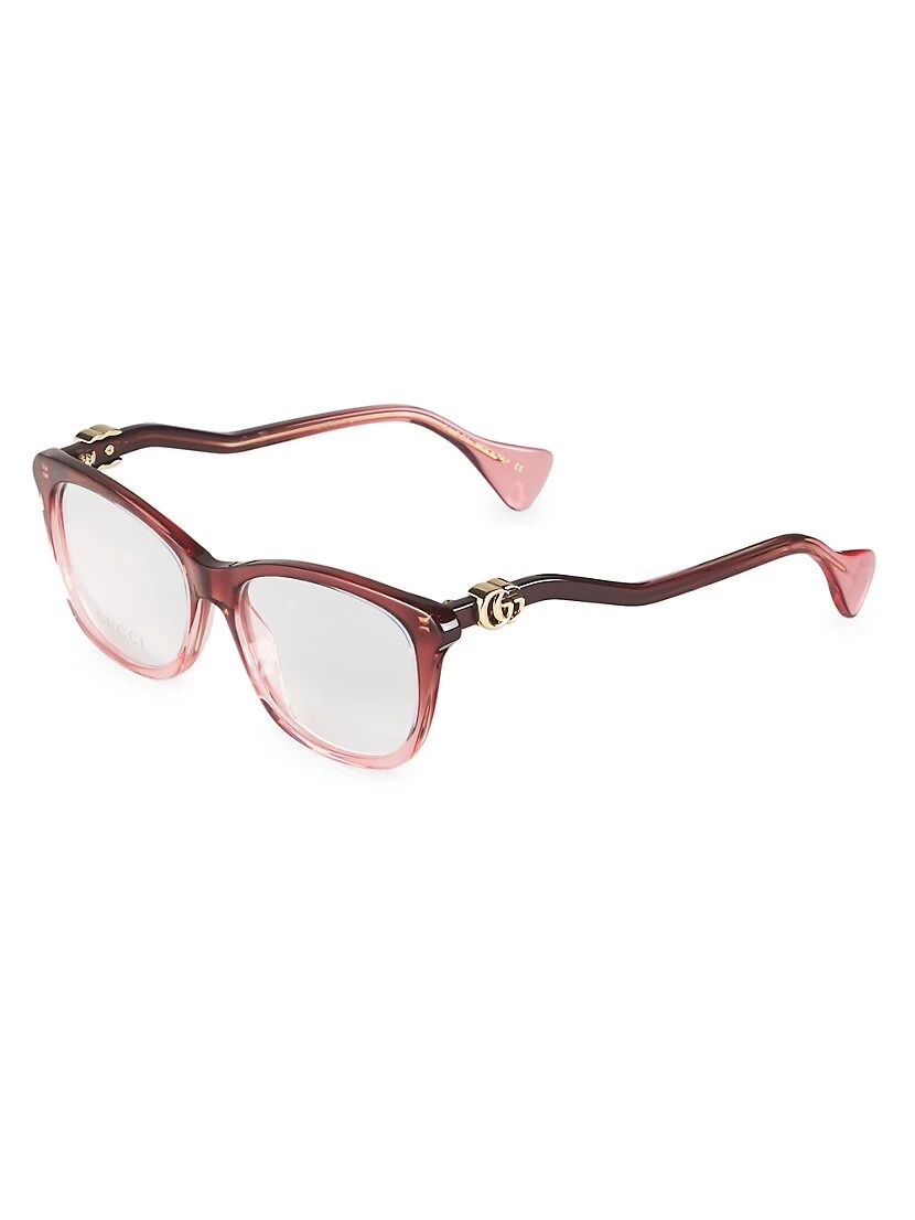 Gucci Mini Running 54MM Cat-Eye Optical Glasses 4 Gucci Mini Running 54MM Cat-Eye Optical Glasses - Image 2