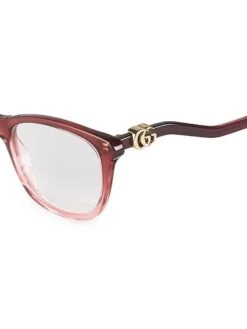 Gucci Mini Running 54MM Cat-Eye Optical Glasses 7 Gucci Mini Running 54MM Cat-Eye Optical Glasses -Fashion Jewelry & Accessories 0400014739701 A2