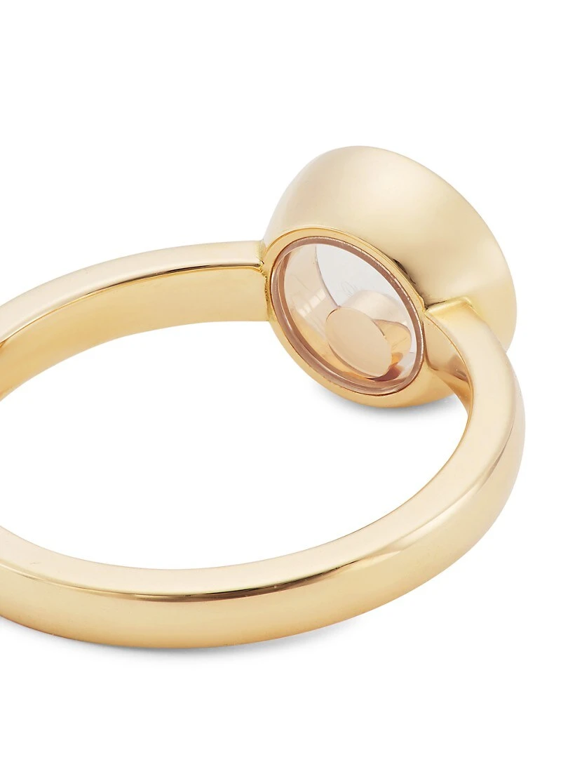 Chopard Happy Diamonds Icons 18K Rose Gold & Diamond Ring 5 Chopard Happy Diamonds Icons 18K Rose Gold & Diamond Ring - Image 3