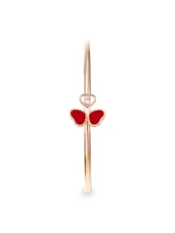 Chopard Happy Hearts Wings 18K Rose Gold & Diamond Bangle -Fashion Jewelry & Accessories 0400014767457 A2