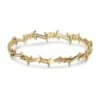 Barbelé 18K Yellow Gold Bracelet -Fashion Jewelry & Accessories 0400014784890 YELLOWGOLD