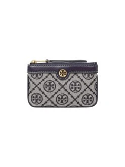 Tory Burch T Monogram Jacquard Card Case
