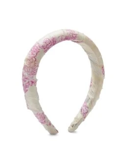 Printed Silk Padded Headband
