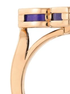 Venetian Princess 18K Rose Gold, Lapis Lazuli & Diamond Ring -Fashion Jewelry & Accessories 0400014888920 A2
