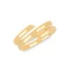 14K Gold Swirl Ring -Fashion Jewelry & Accessories 0400014893120 GOLD