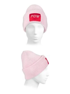 The Pow Wool Beanie -Fashion Jewelry & Accessories 0400014910362 DIGITALPINK A1