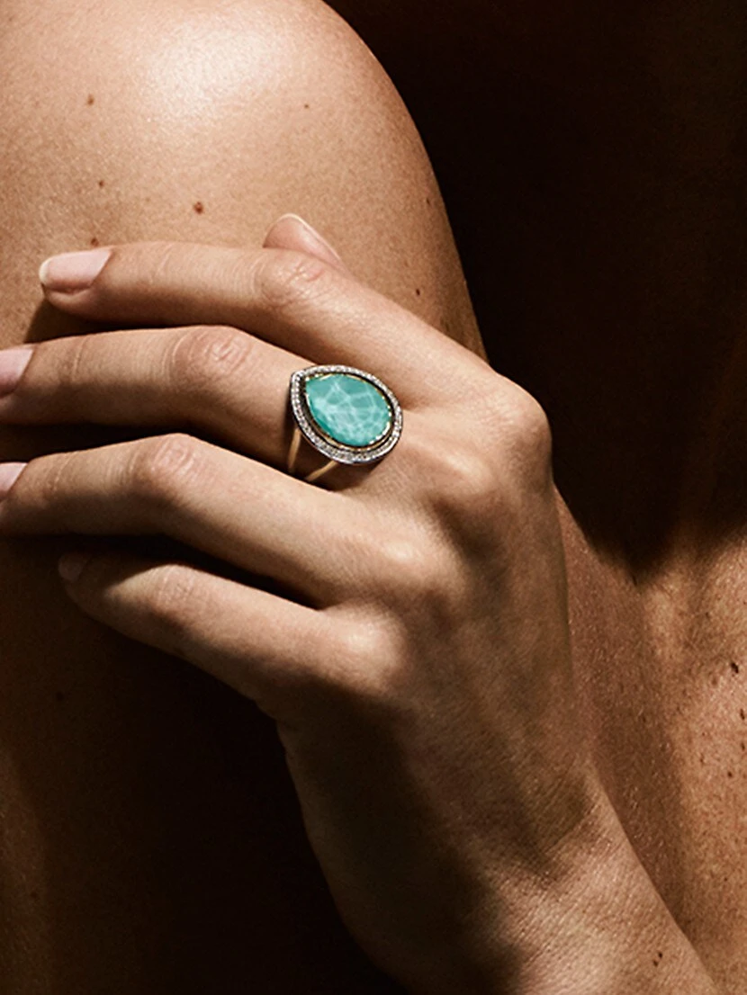 Chimera Sterling Silver, 18K Yellow Gold & Multi-Stone Ring 4 Chimera Sterling Silver, 18K Yellow Gold & Multi-Stone Ring - Image 2