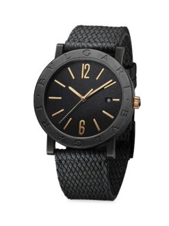 Bvlgari Bvlgari Solotempo Black Ceramic Watch