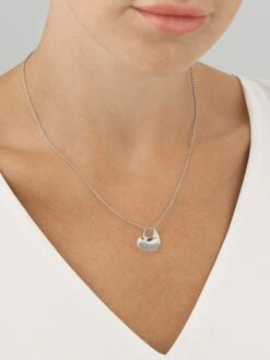 Hearts Of Georg Jensen Sterling Silver Pendant Necklace 5 Hearts Of Georg Jensen Sterling Silver Pendant Necklace -Fashion Jewelry & Accessories 0400015005640 A2