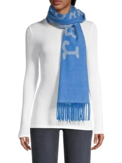 Rag & Bone Addison Skinny Recycled Wool Scarf
