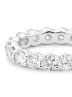 14K White Gold & 3.00 TCW Diamond Eternity Band -Fashion Jewelry & Accessories 0400015135083 A3
