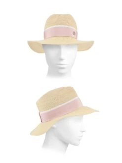 Maison Michel Henrietta Natural Straw Hat -Fashion Jewelry & Accessories 0400015263532 A2