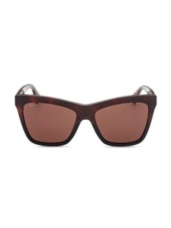 Max Mara 55MM Geometric Sunglasses
