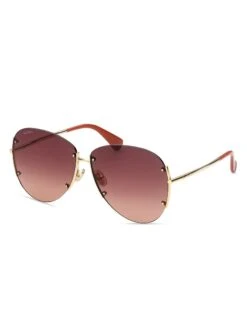 Max Mara 62MM Pilot Sunglasses -Fashion Jewelry & Accessories 0400015272716 A1