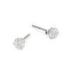 Martini 18K White Gold & Diamond Stud Earrings 2 Martini 18K White Gold & Diamond Stud Earrings -Fashion Jewelry & Accessories 0400015334059