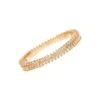 Serena 14K Yellow Gold & White Topaz Eternity Band -Fashion Jewelry & Accessories 0400015409655 NOCOLOR