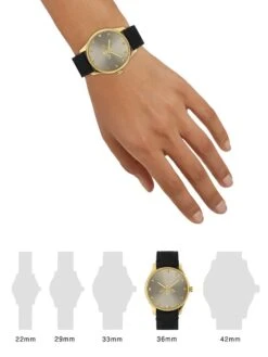Gucci G-Timeless Yellow Gold PVD & Leather Strap Watch -Fashion Jewelry & Accessories 0400015464157 A1