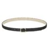 Longchamp Le Foulonné Leather Ladies' Belt -Fashion Jewelry & Accessories 0400015470140 BLACK