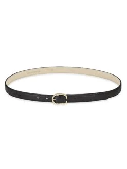 Longchamp Le Foulonné Leather Ladies' Belt