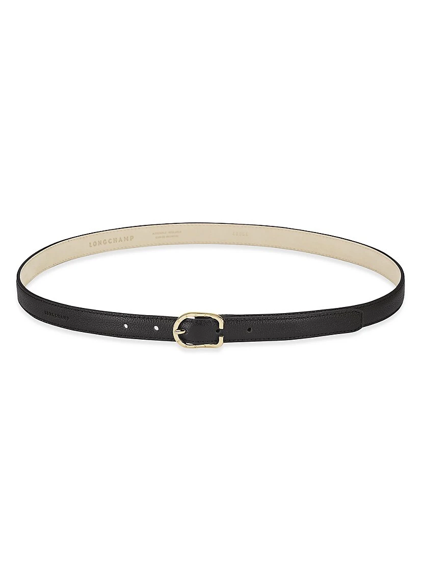 Longchamp Le Foulonné Leather Ladies' Belt 3 Longchamp Le Foulonné Leather Ladies' Belt