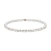 14K Yellow Gold & 7.5-8MM Akoya Pearl Necklace -Fashion Jewelry & Accessories 0400015496928 WHITE