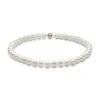 14K Yellow Gold & 9.5-10MM Cultured Freshwater Pearl Necklace -Fashion Jewelry & Accessories 0400015496929 WHITE