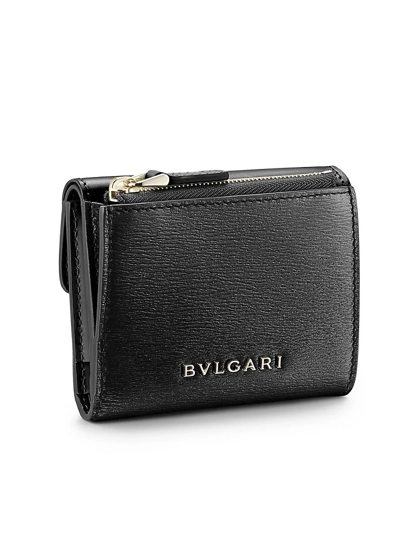 Bvlgari Serpenti Leather Compact Trifold Wallet 5 Bvlgari Serpenti Leather Compact Trifold Wallet - Image 3