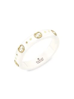 Gucci Icon Ring With Interlocking G