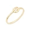 Gucci Interlocking G 18K Ring -Fashion Jewelry & Accessories 0400015541233 YELLOWGOLD