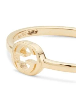 Gucci Interlocking G 18K Ring 9 Gucci Interlocking G 18K Ring -Fashion Jewelry & Accessories 0400015541233 YELLOWGOLD A3