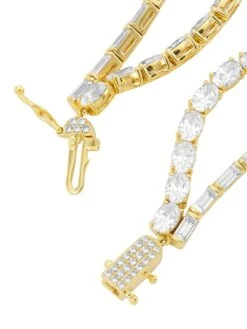Revelry 18K-Gold-Plated & Cubic Zirconia Double-Strand Tennis Bracelet -Fashion Jewelry & Accessories 0400015584211 A2