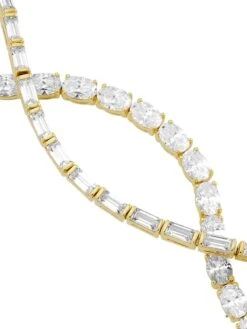 Revelry 18K-Gold-Plated & Cubic Zirconia Double-Strand Tennis Bracelet -Fashion Jewelry & Accessories 0400015584211 A3