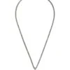 Gucci Tag Sterling Silver Enamel Necklace -Fashion Jewelry & Accessories 0400015593258 SILVER