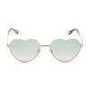 Chloé 60MM Heart Sunglasses -Fashion Jewelry & Accessories 0400015606525 GOLD
