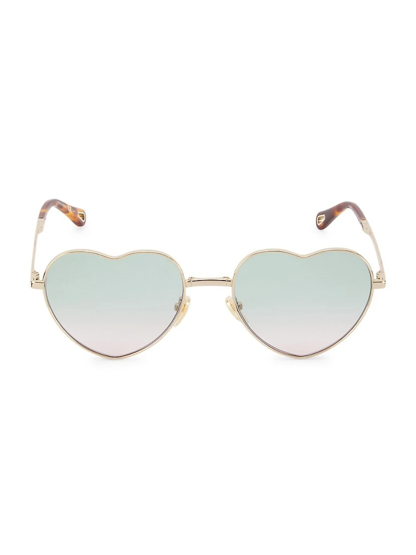 Chloé 60MM Heart Sunglasses 3 Chloé 60MM Heart Sunglasses