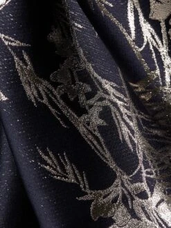 Metallic Shoulder Wrap -Fashion Jewelry & Accessories 0400015680000 NAVY A6