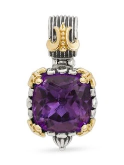Delos 2.0 Utopia 18K Gold, Sterling Silver & Amethyst Pendant -Fashion Jewelry & Accessories 0400015698128 NOCOLOR A1