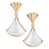 Bvlgari Divas' Dream 18K Yellow Gold, Mother-Of-Pearl, & Diamond Drop Earrings -Fashion Jewelry & Accessories 0400015699376 NOCOLOR